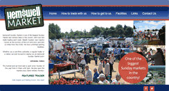 Desktop Screenshot of hemswellmarket.co.uk